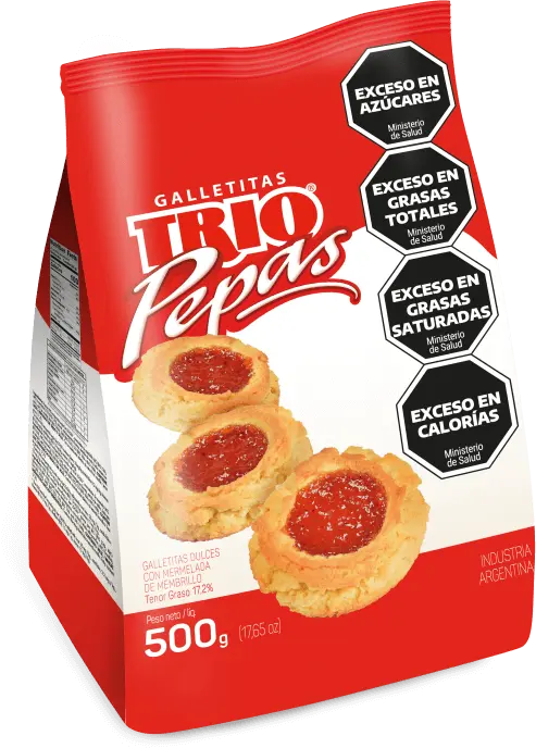 Galletitas | Trio | Pepas 500g