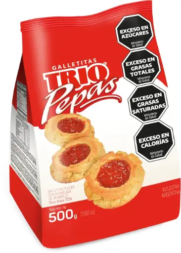 Galletitas | Trio | Pepas 500g