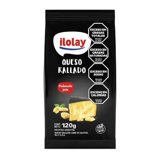 Queso rallado | Ilolay | 40g