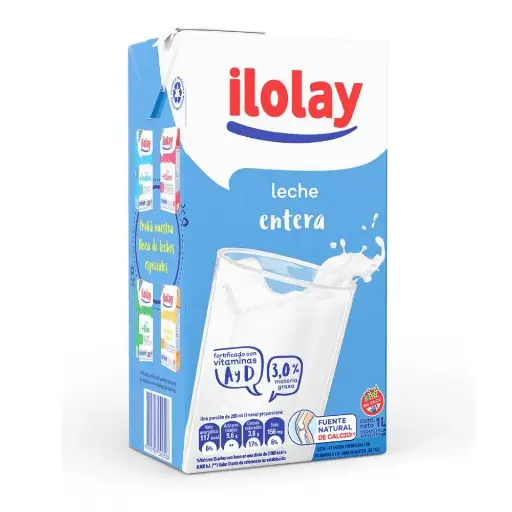 Leche | Ilolay | Entera Caja 1L