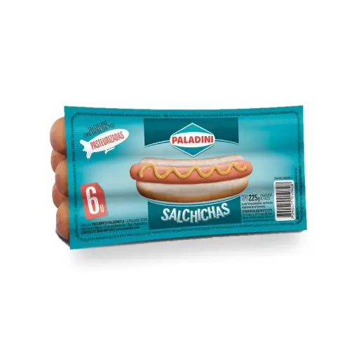 Salchichas | Paladini | 6 unidades