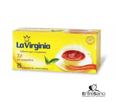 Té | La Virginia | Negro 25 saquitos
